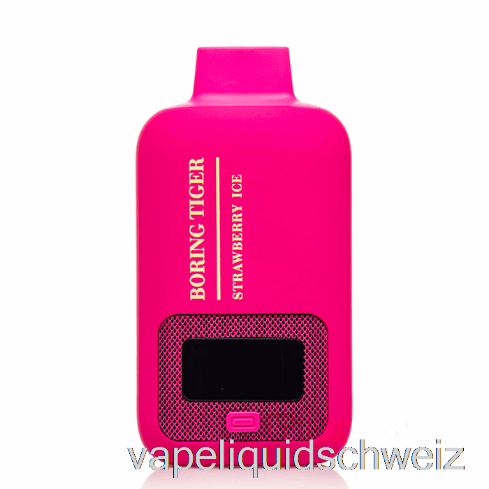 Luffbar Boring Tiger 25000 Einweg-Erdbeer-Eis-Vape Schweiz